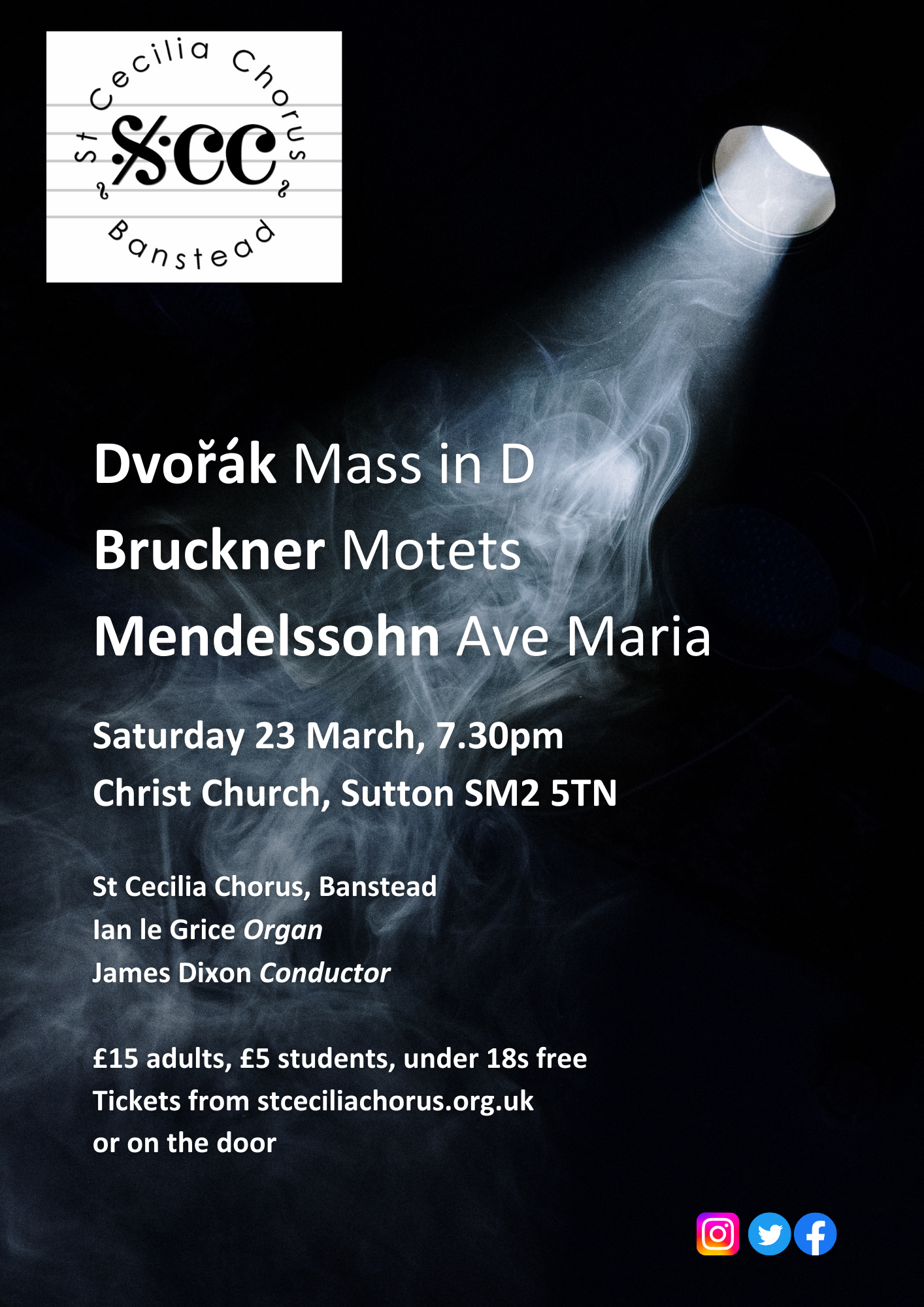 Dvorak Mass in D, Bruckner & Mendelssohn